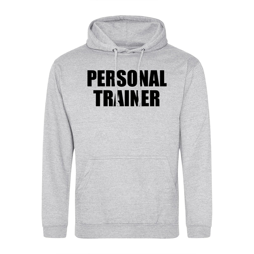 huuraa Unisex Hoodie Personal Trainer Training Pullover Vegan Grösse S-3XL mit Motiv für alle Fitnes