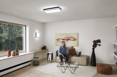 Ledvance ORBIS MAGNET SMART+ Wi-Fi 30x30cm, dimmbare LED Deckenleuchte für den Innenbereich, 26W, Fa