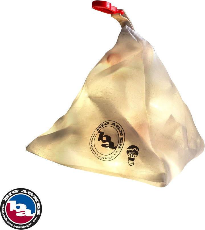 Big Agnes Inc Big Agnes Mtnglo Zelt und Campingleuchte, Weiss Campinglicht, Einheitsgrösse