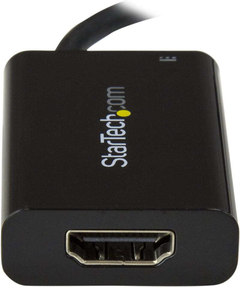 StarTech.com USB-C auf HDMI Adapter mit USB Stromversorgung - USB Typ C zu HDMI Konverter für Comput