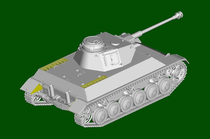 Hobbyboss 80151 1/35 Pz.Kpfw. III/IV auf Einheitsfahrgestell Modellbausatz, Mehrfarbig