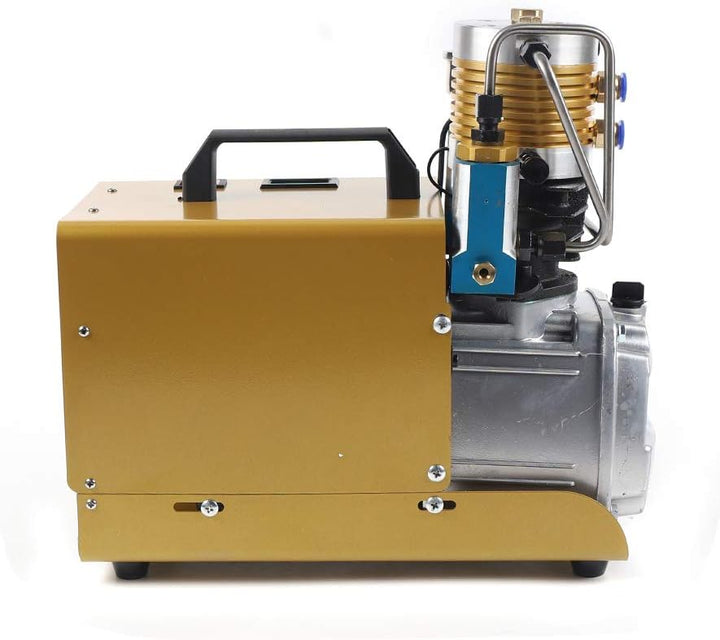 1800W Hochdruck-Luftpumpe 220V Luftkompressorpumpe mit Externen Öl- und Wasserabscheider 0-30Mpa Vor