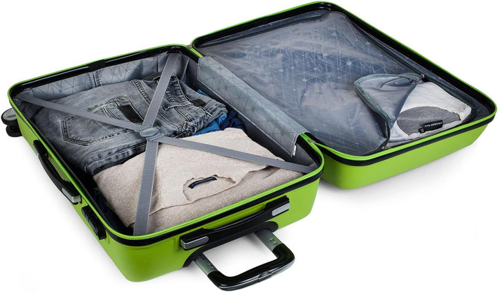 ITACA - Trolley handgepäck Cabin Koffer reisekoffer hartschalenkoffer mit zahlenschloss - Kabinengep