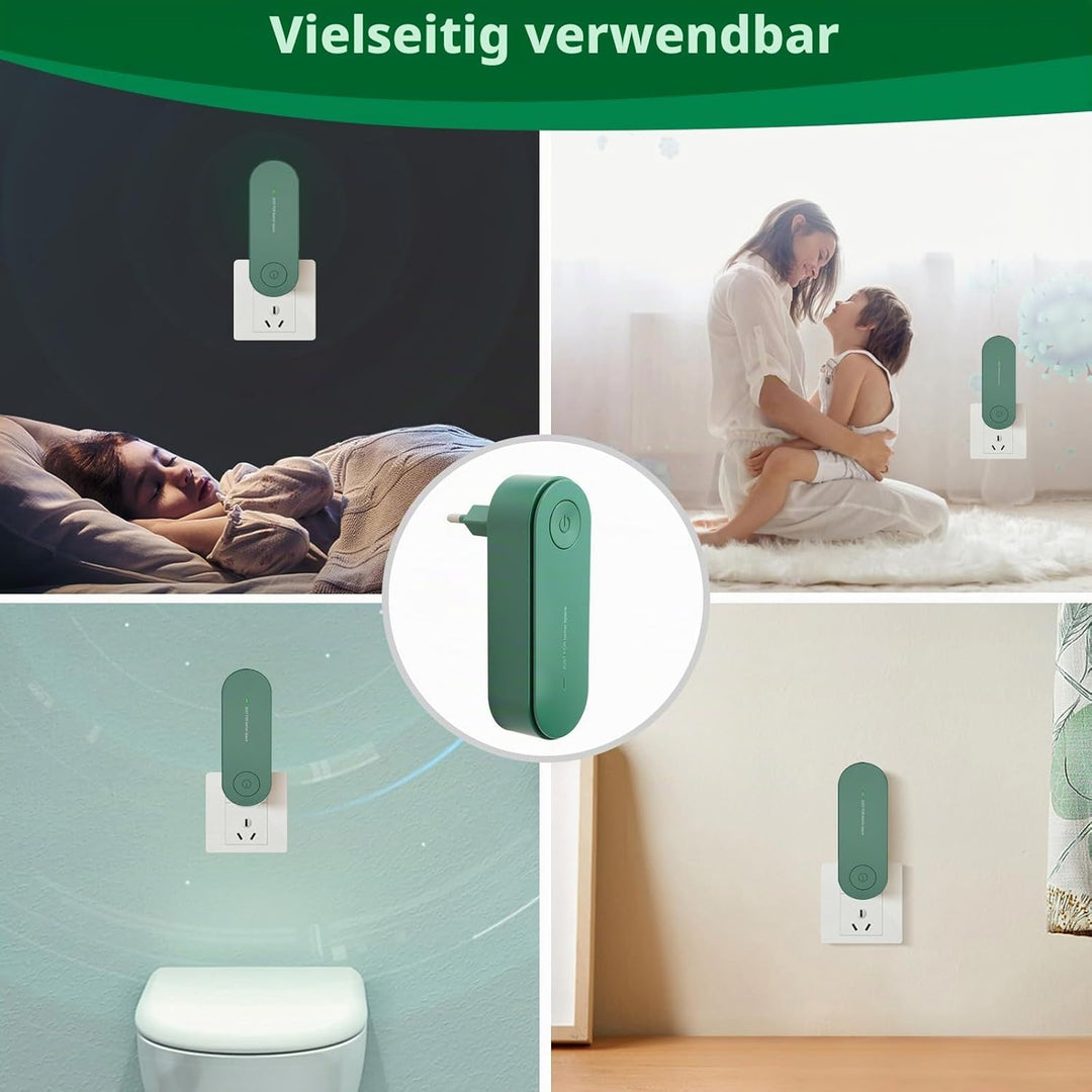 Luftreiniger Plug in Negativ Ionen filterloser Luftreiniger entfernt 99,97% der Tiergerüche, des Rau