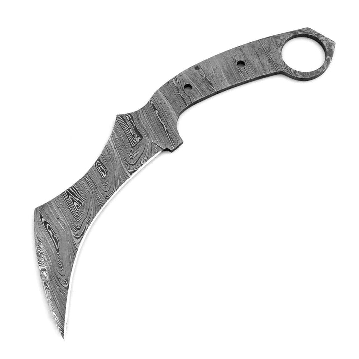 Damast Klinge Handgeschmiedete Damast Rohling Damascus blank blade 6026EA