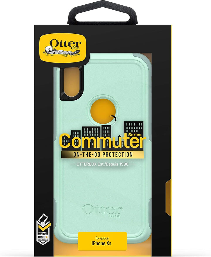OtterBox Schutzhülle für iPhone XR Commuter Series – Ocean Way (Aqua SAIL/Aquifer), schlank und robu