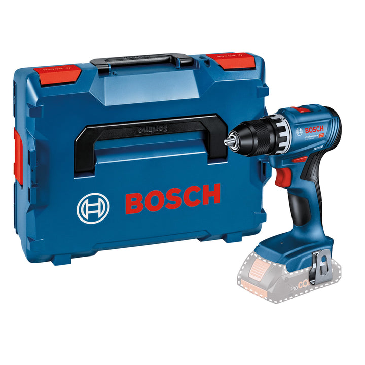 Bosch Professional 18V System Akku Bohrschrauber GSR 18V-45 (Drehzahl 1.900 min⁻¹, inkl. L-BOXX, ohn