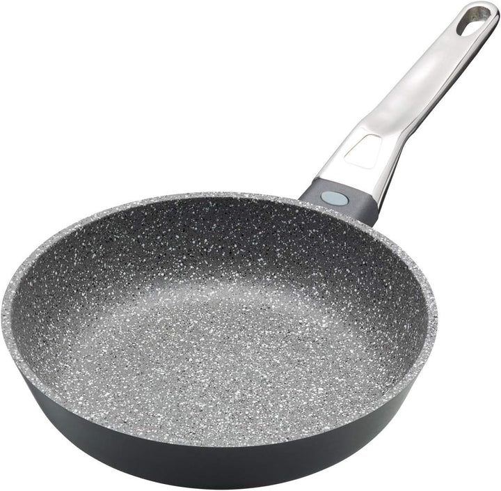 KitchenCraft MasterClass Bratfpfanne, Aluminium, Induktionsgeeignet, Antihaftbeschichtet, Grau, 20 c