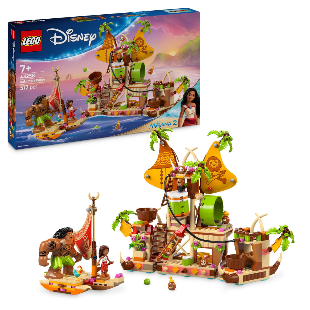 LEGO ǀ Disney Vaiana 2 Kakamora-Barge - Kakamora Boot - Spielzeug für Mädchen und Jungen ab 7 Jahren