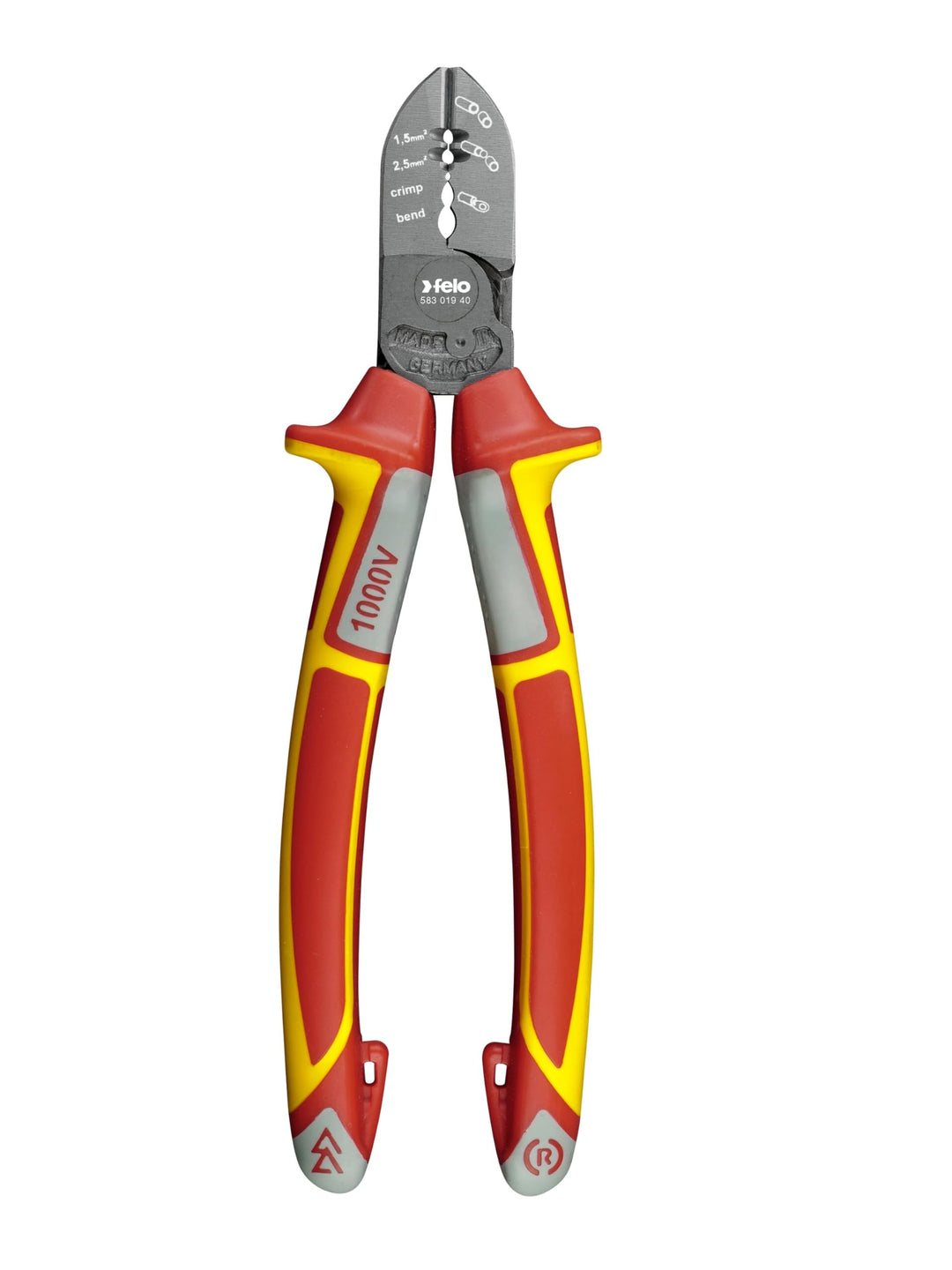 Felo Elektriker-Seitenschneider VDE 3K 190 mm