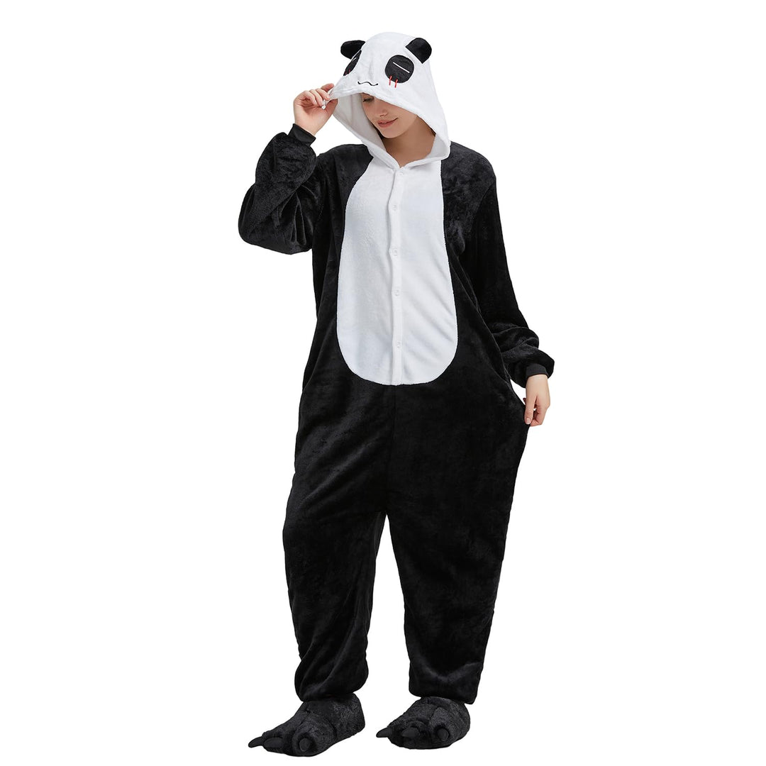 ZKomoL Pyjamas Onesies Cosplay Erwachsene Unisex Tiere Halloween Kostüm Kleid Loungewear, Tigermuste