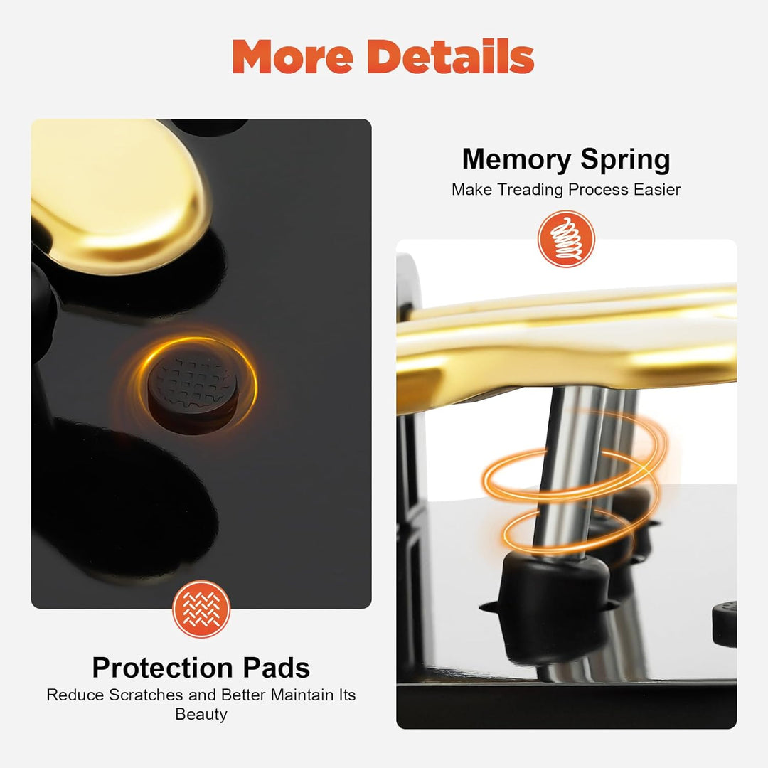 TESUGN Klavier Pedal Extender Bank, Klavier Pedalverlängerung für Kinder mit 3 Pedalen, Kinder Klavi