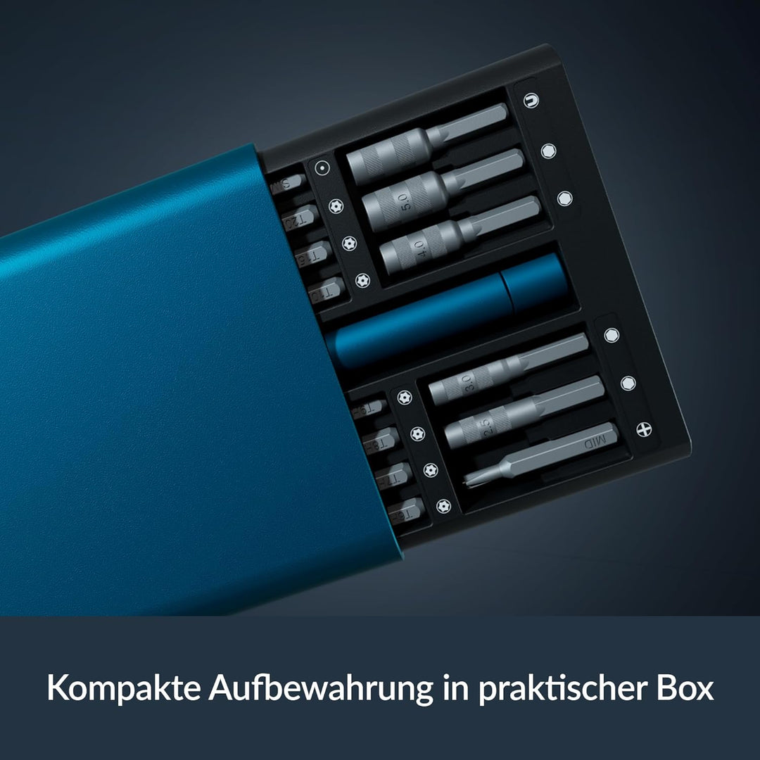 ARCTIC Precision Screwdriver Toolkit - Präzisionsschraubendreher-Set 62 in 1, Kreuz/Schlitz/Torx/Poz