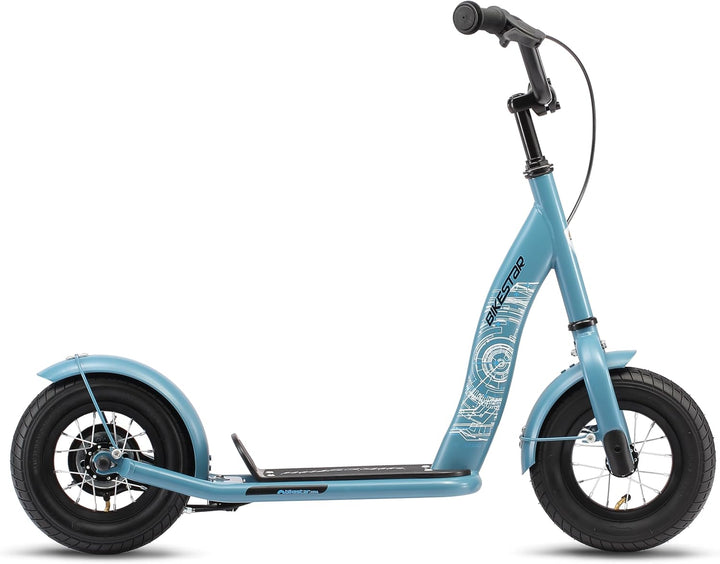 STAR SCOOTER Roller Kinderroller Tretroller Kickscooter mit Luftreifen für Jungen und Mädchen ab 4-5