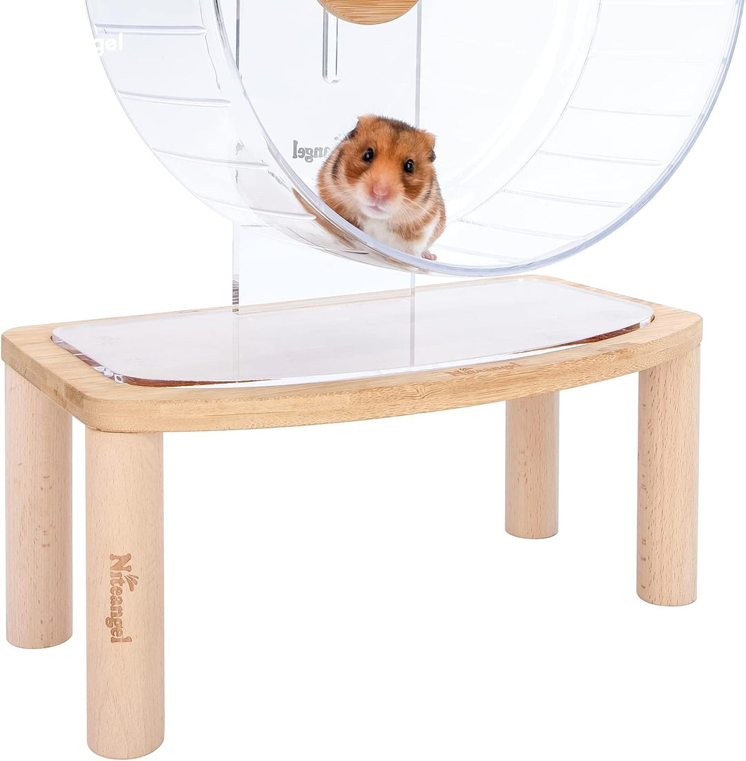 Niteangel Anti-Rutsch-Hamsterrad-Plattform – passend für Niteangel Super-Silent Hamsterrad | Acrylra
