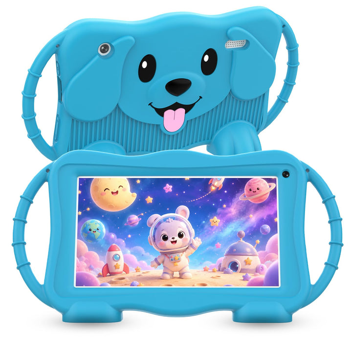 Kinder Tablet 7 Zoll Android Tablet für Kinder 32GB Kids Tablets mit WLAN Schutzhülle Kindersicherun