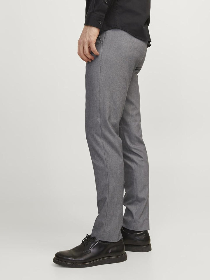JACK & JONES Herren Jprfranco Pant Noos Anzughose 50 Light Grey Melange, 50 Light Grey Melange