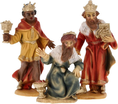 Marolin Krippenfiguren Set 12 Figuren, zu 9cm Fig. (Kunststoff)
