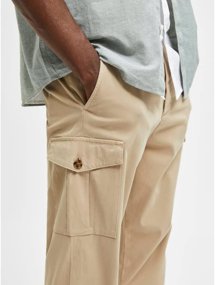 SELECTED HOMME Herren Hose 29W / 32L Chinchilla, 29W / 32L Chinchilla