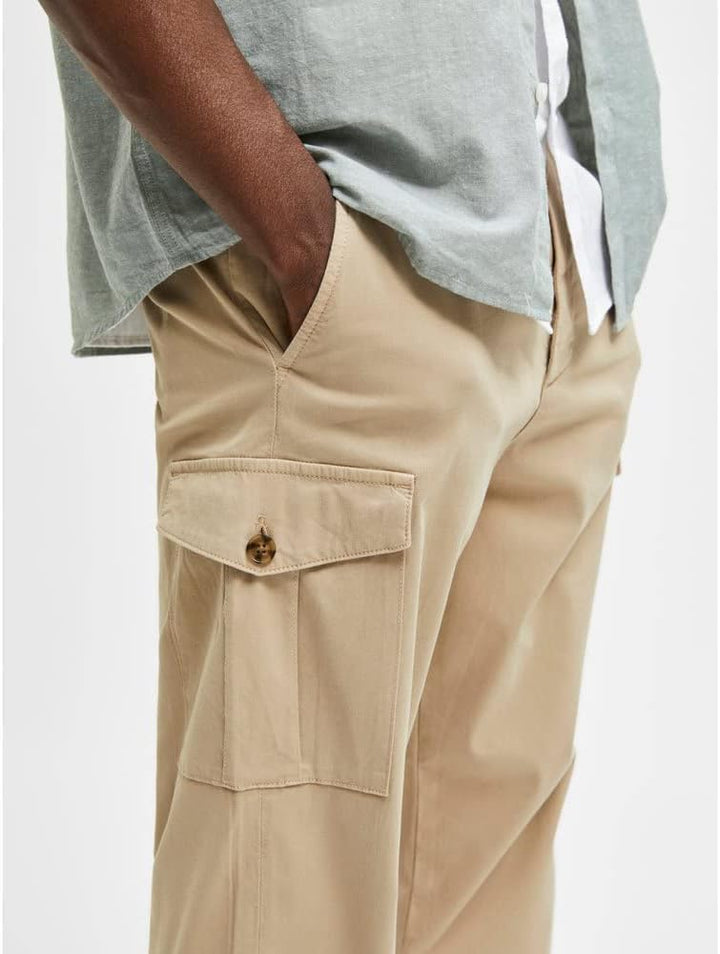 SELECTED HOMME Herren Hose 29W / 32L Chinchilla, 29W / 32L Chinchilla