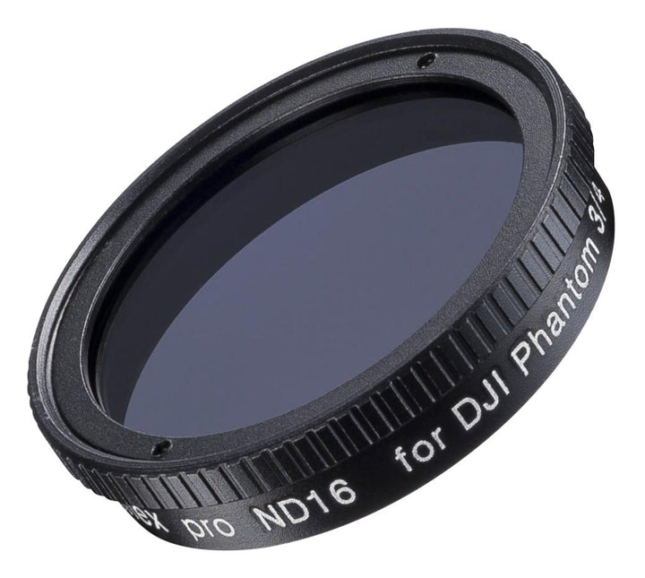 Walimex Pro Drohnenfilter DJI Phantom 3/4 ND16 (Neutral Density) schwarz ND16 DJI Phantom 3/4, ND16