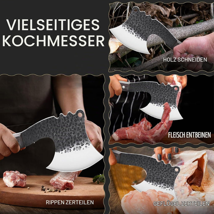 Golden Bird Hackmesser japanisches Messer für Knochen und Fleischschneiden Scharfe Full Tang Kochmes