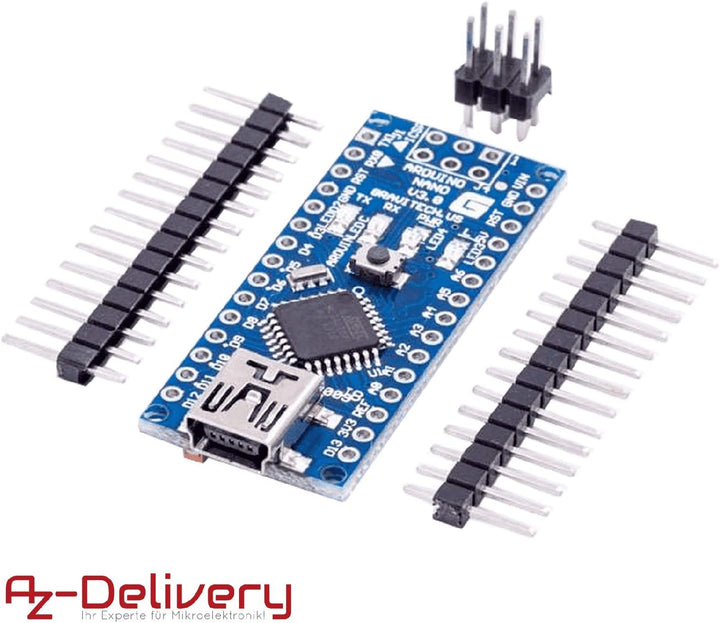 AZDelivery 3 x AZ-Nano V3-Board inkl. mit FT232RL kompatiblem Chip und ATmega328 16MHz ATmega328P ko