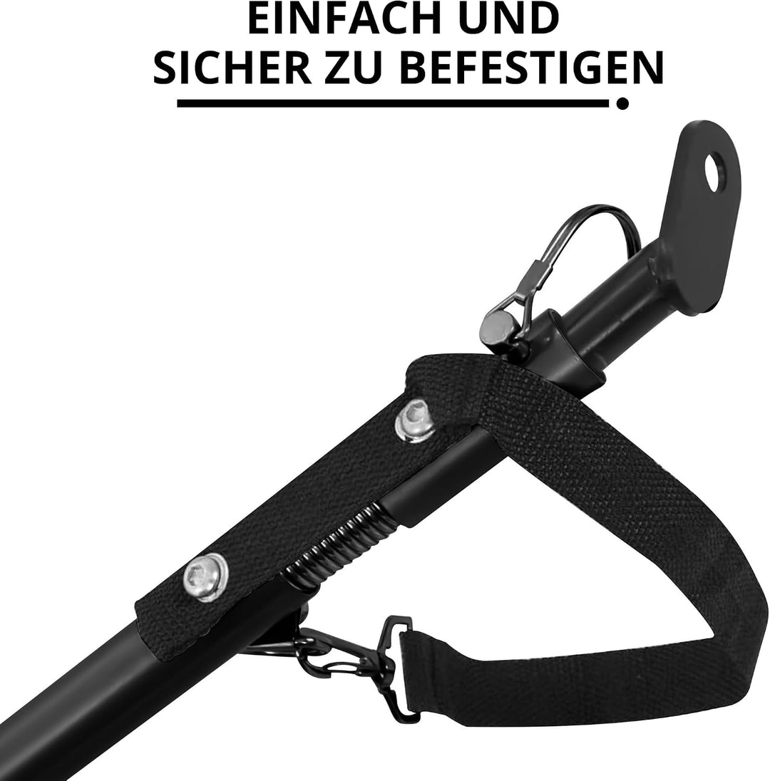 Hundeanhänger Boxer 2-in-1,Hundefahrradanhänger &amp; Hundebuggy, gross &amp; faltbar, federndes Fahrwer, bi