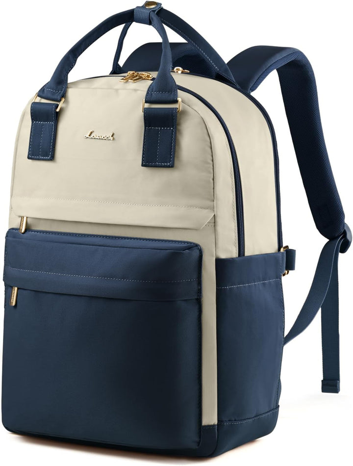 LOVEVOOK Laptop Rucksack Damen, Schulrucksack Teenager Mädchen Schultasche Wasserdicht Travel Backpa