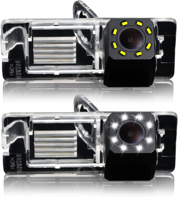 Dynavsal 8 LED Nacht Visionen Auto Rückfahrkamera 170 ° Weitwinkel HD Farbe wasserdichte Rückfahrkam