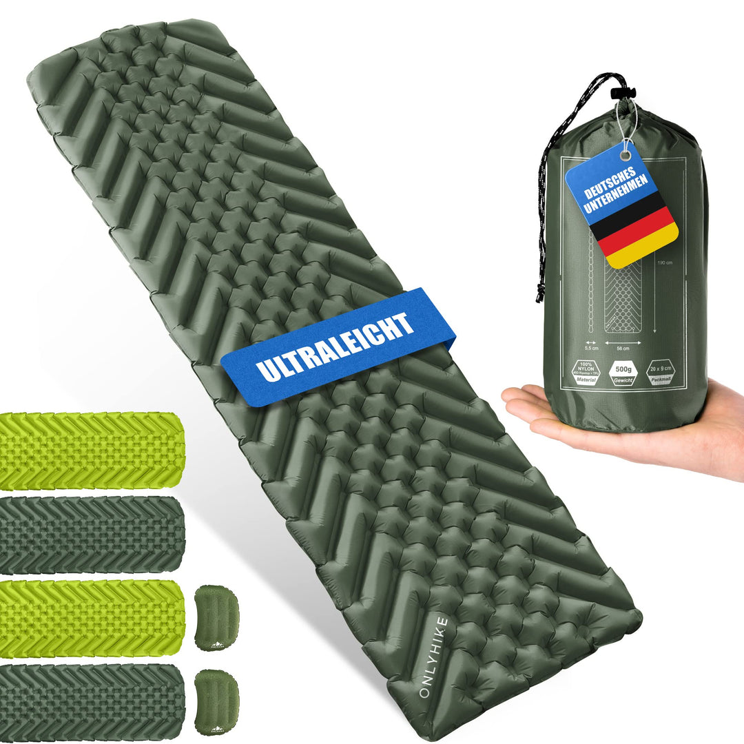 Isomatte Ultraleicht Outdoor Camping Matratze I 500g Isomatte Ultraleicht und extrem kompakte Schlaf