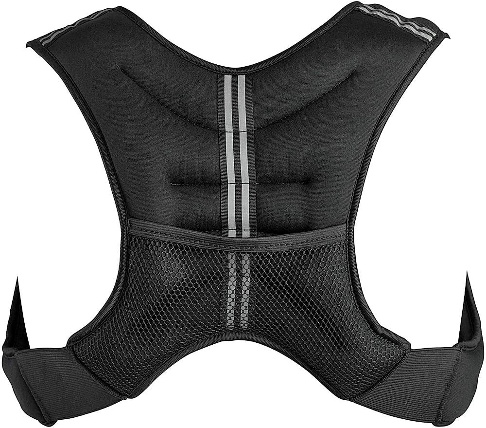 Gewichtweste Trainingsweste 10kg Gewichtsweste X-Style 10 kg für Fitness und Laufen Verstellbare Lau