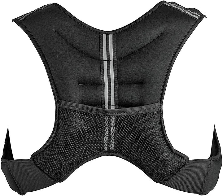 Gewichtweste Trainingsweste 10kg Gewichtsweste X-Style 10 kg für Fitness und Laufen Verstellbare Lau