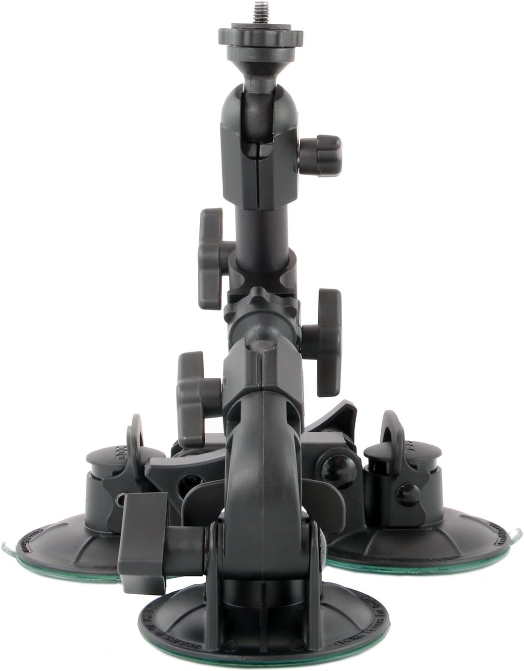 Delkin Fat Gecko Triple Mount Saugstativ & Halterung für Digitalkameras Fat Gecko Bundle mit Halteru