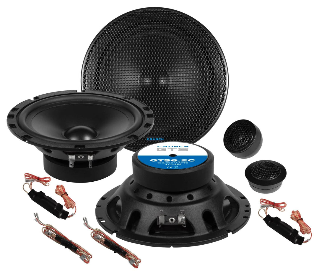 Crunch GTS6.2C 2-Wege Set Einbau-Lautsprecher 200W Inhalt: 1St.