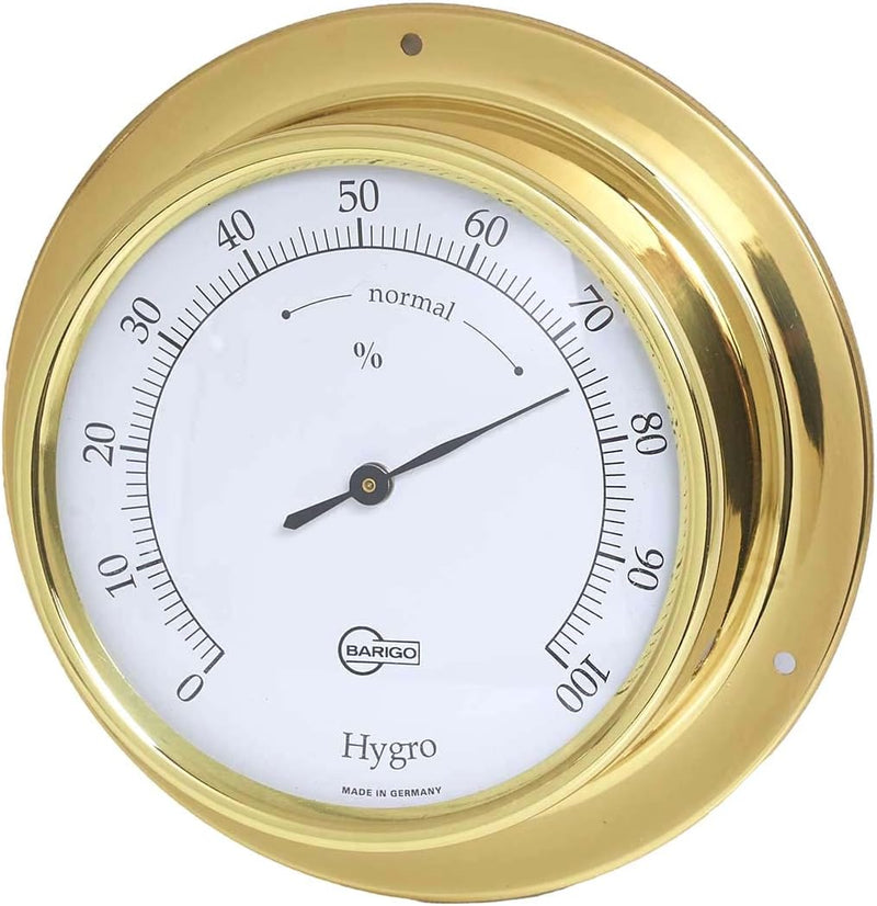 Barigo Schiffshygrometer Tempo, Messing, 110mm, 783