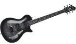 Gitarre hagstorm Ultra Swede Cosmic Black Burst