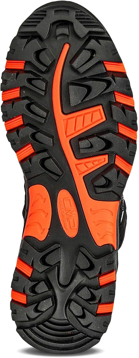 CMP Unisex-Erwachsene Rigel Trekking-& Wanderstiefel 38 EU Anthrazit Orange Antracite Flash Orange,