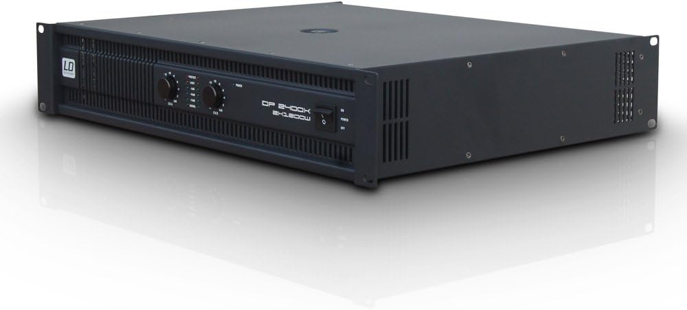 LD Systems DEEP2 2400 X PA Endstufe 2 x 1200 W 2 Ohm, 2 x 1200 W