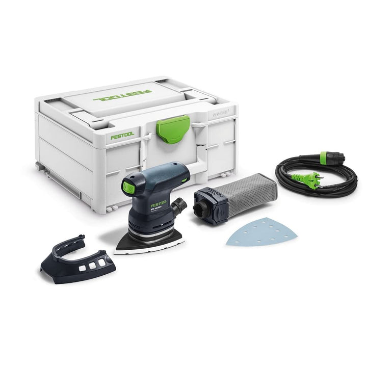 Festool Deltaschleifer DTS 400 REQ-Plus (mit StickFix Schleifschuh, Protector, Longlife-Staubfangbeu