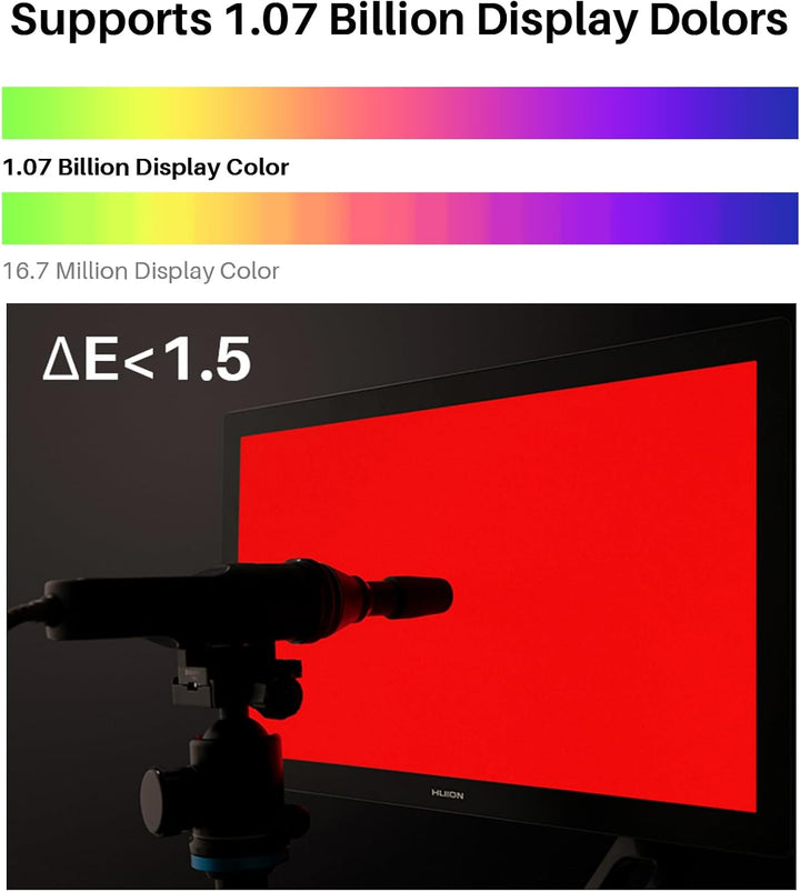 HUION Kamvas Pro 19 4K UHD Grafiktablett mit Display, PenTech 4.0 batteriefreier Stylus mit 2nd Gen