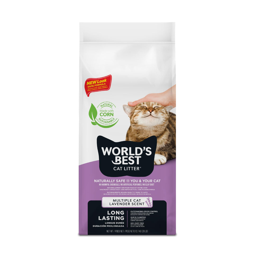Weltbester Katzenstreu, 12,7kg, Lavendel