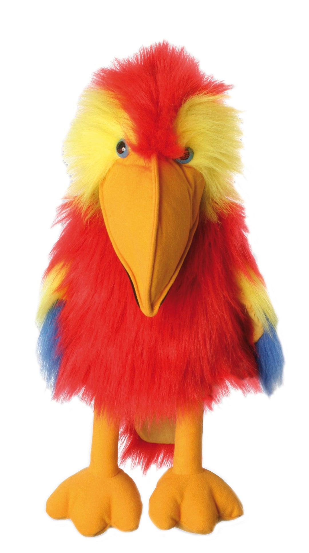 The Puppet Company - Large Birds - Scarlet Macaw Hand Puppet