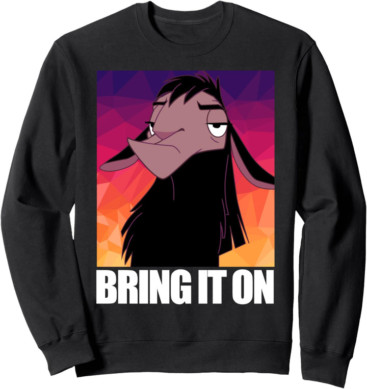 Disney Emperor's New Groove Kuzco Llama Bring It On Sweatshirt