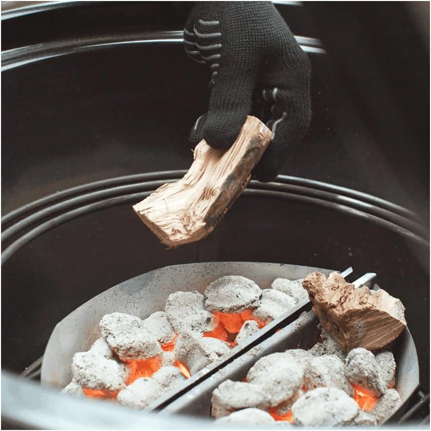 Weber 8417 Warmhalterost, für Holzkohlegrills mit 57 cm, Schwarz Single, Single