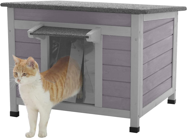 Hundehaus Katzenhaus für Den Aussen- und Innenbereich mit Wasserdichtem Dach, Auch für Andere Kleint