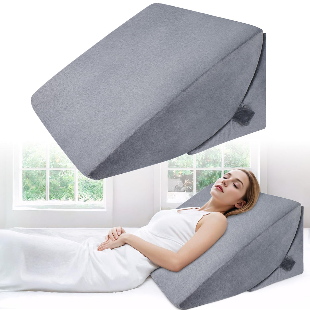 Babenest Verstellbares Keilkissen mit Hochdichteschaum, Ergonomisches Rückenkissen für Bett &amp; Sofa,