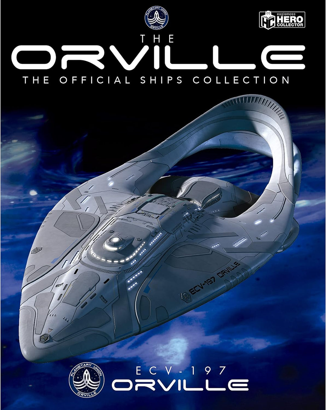 The Orville Starships Collection | ECV-197 Orville with Magazine Issue 1 by Eaglemoss Hero Collector