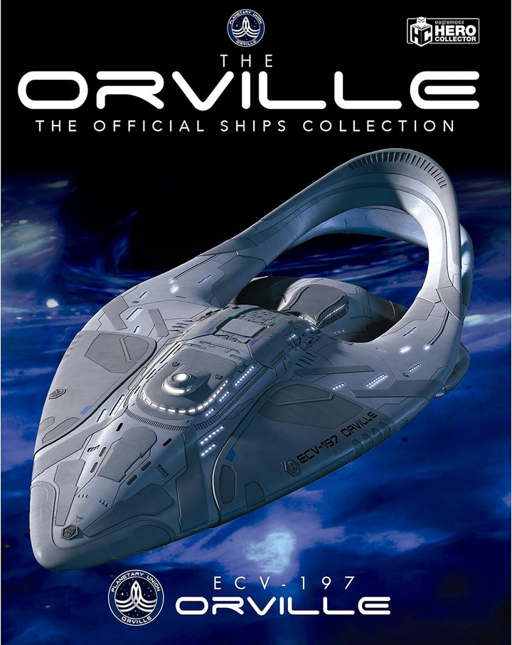 The Orville Starships Collection | ECV-197 Orville with Magazine Issue 1 by Eaglemoss Hero Collector