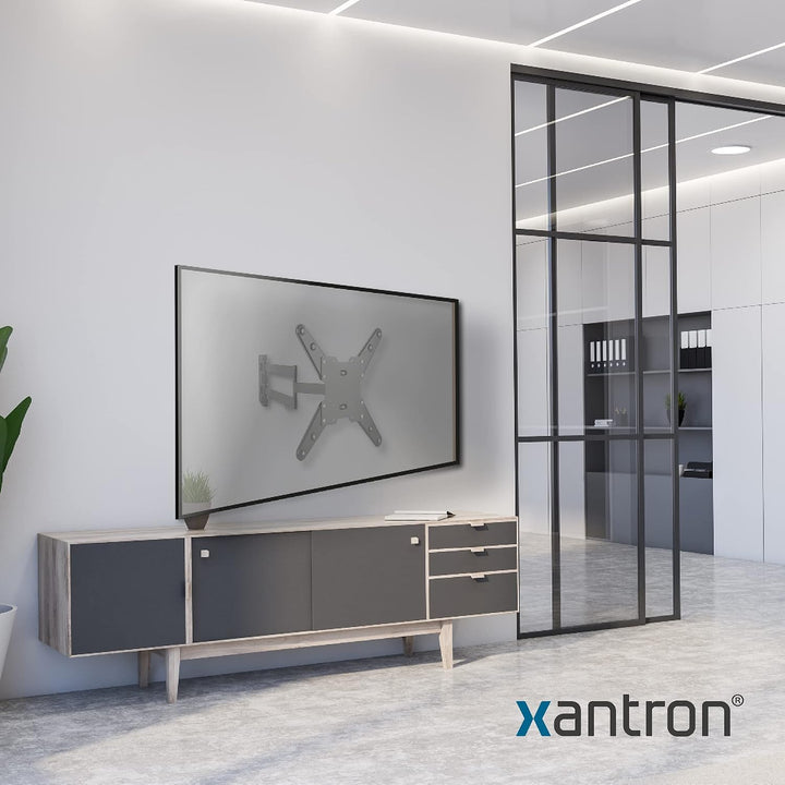 Xantron® PRO-FM400 Wandhalterung Fernseher Schwenkbar Neigbar Drehbar / 23-55 Zoll TV Halterung/TV W